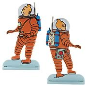 Adventures of Tintin Explorers On The Moon Statue